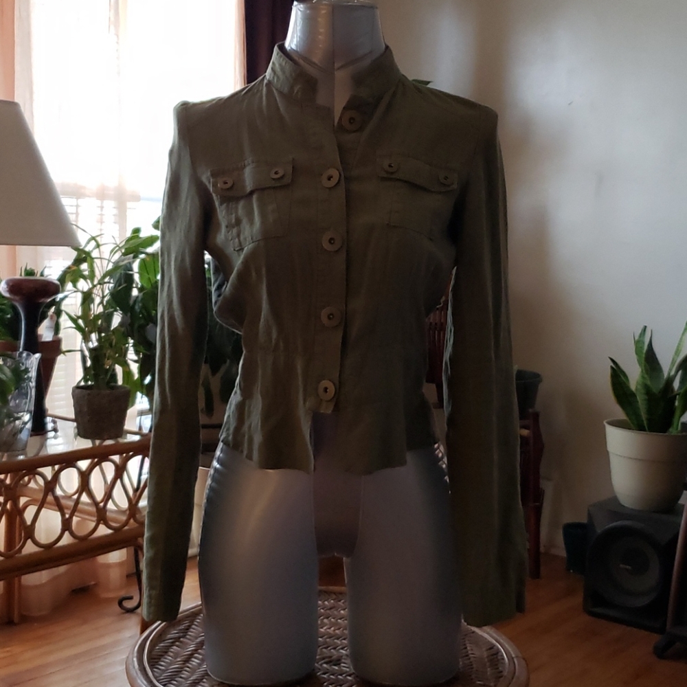 Taxi linen jacket